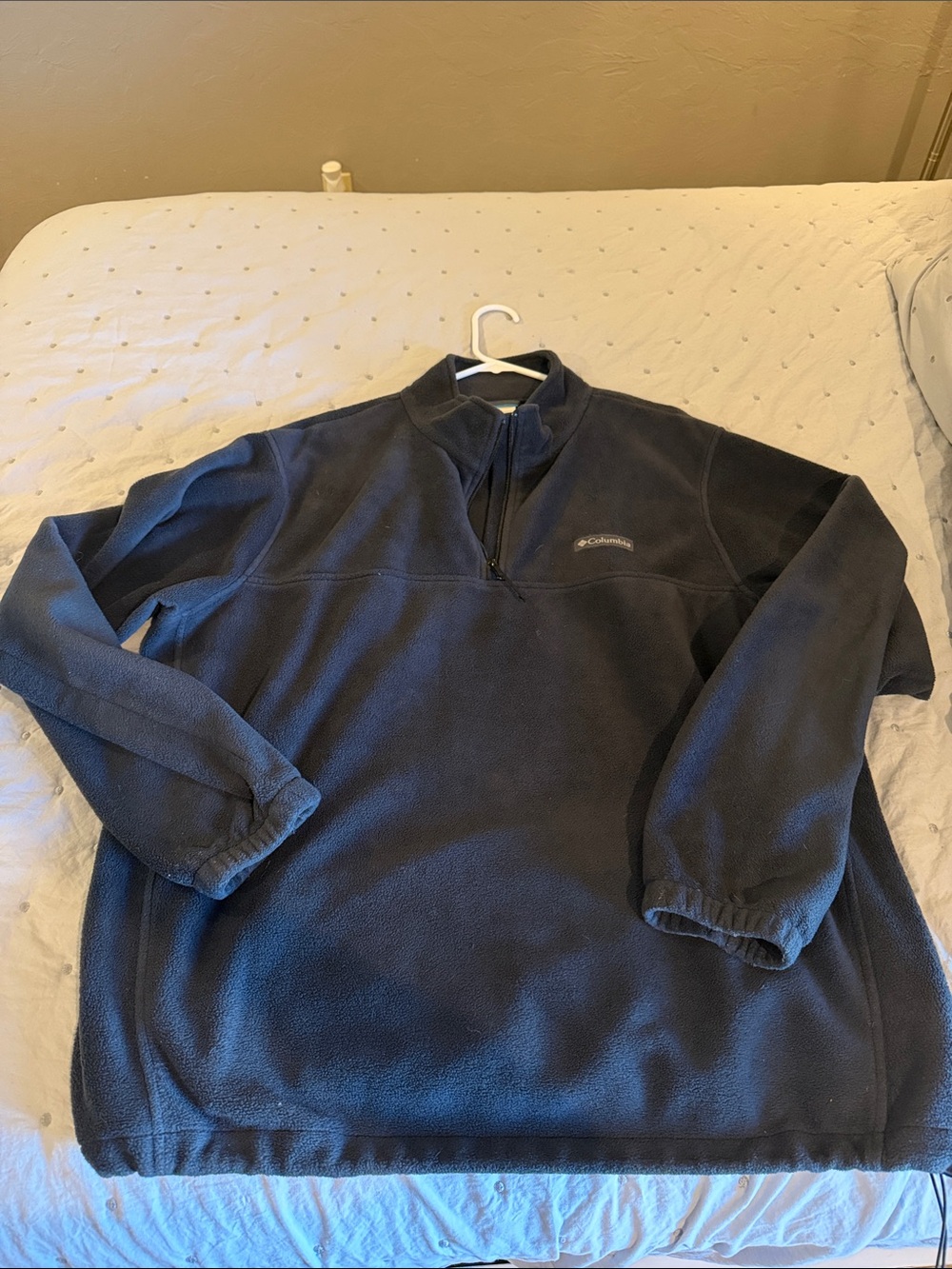 Columbia Men's Dark Navy Half-Zip Fleece Pullover